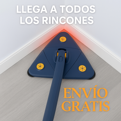 [COMPRA 1 Y LLEVA 2] SuperMop® - Fregona 360º Autoescurrible + 12 Paños de Recambio